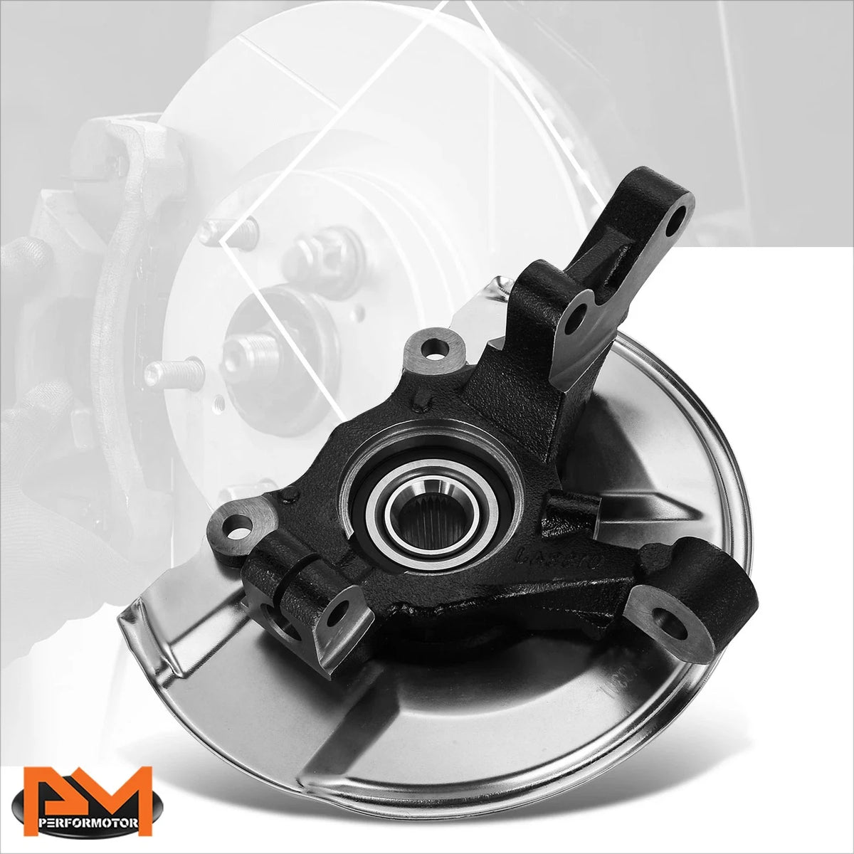 Front Knuckle Assembly Loaded for Dodge Caliber, Compass, Patriot 07-17