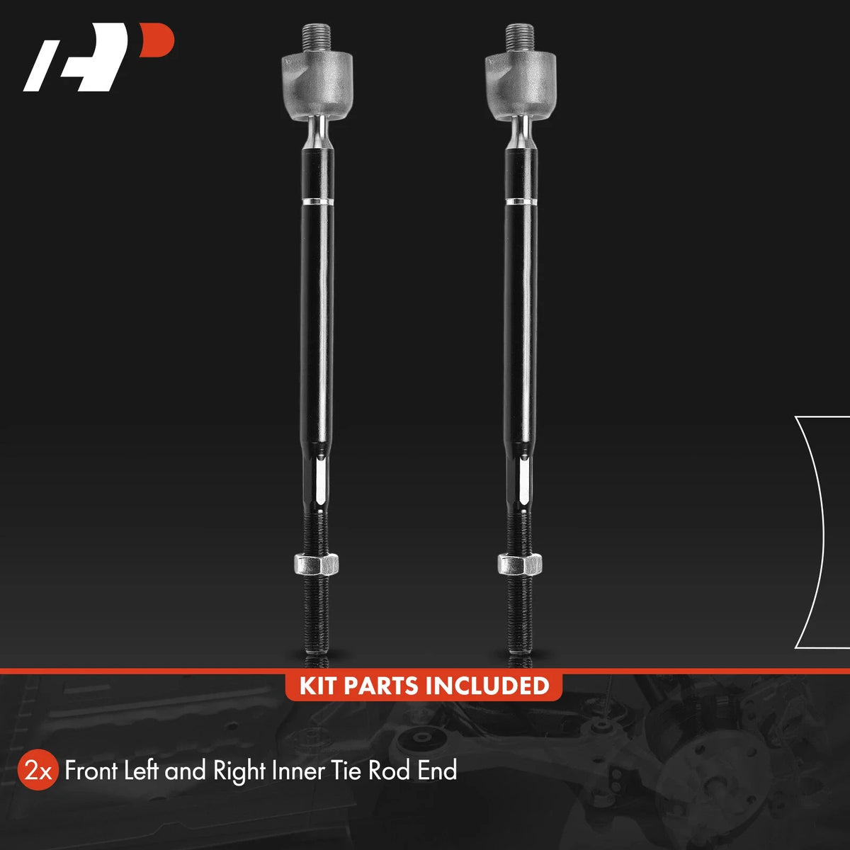 Front Tie Rod End Pair for Honda Odyssey 2002–2004 - 2X