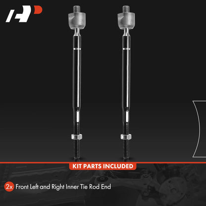 Front Tie Rod End Pair for Honda Odyssey 2002–2004 - 2X