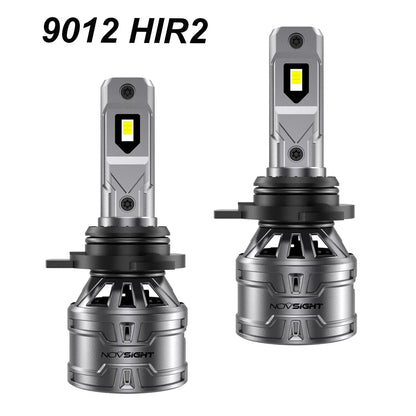 High Low Beam 9012 HIR2 LED Headlight Bulbs Kit 6500K - 2 Pack