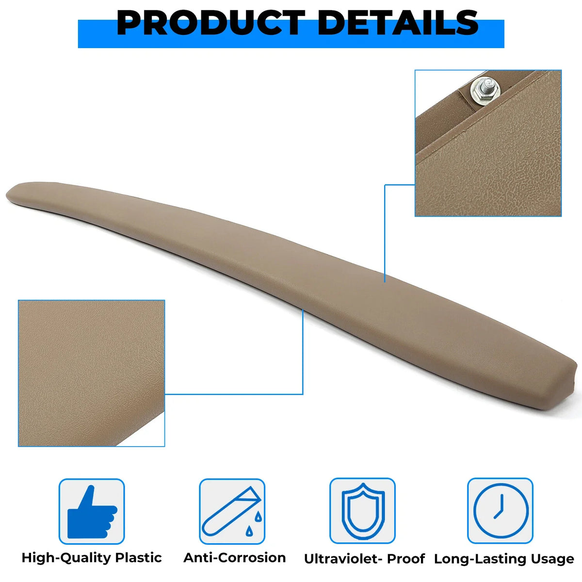 Dash Pad Cover in Brown for Chevy GMC C10 1967-1972