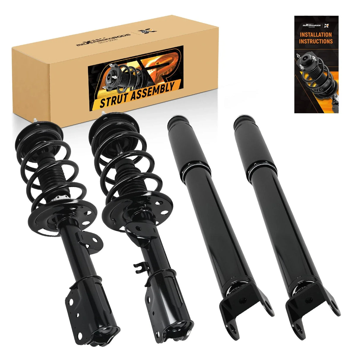 Complete Shocks Struts Coil Spring Set for Ford Explorer FWD 2013-2019
