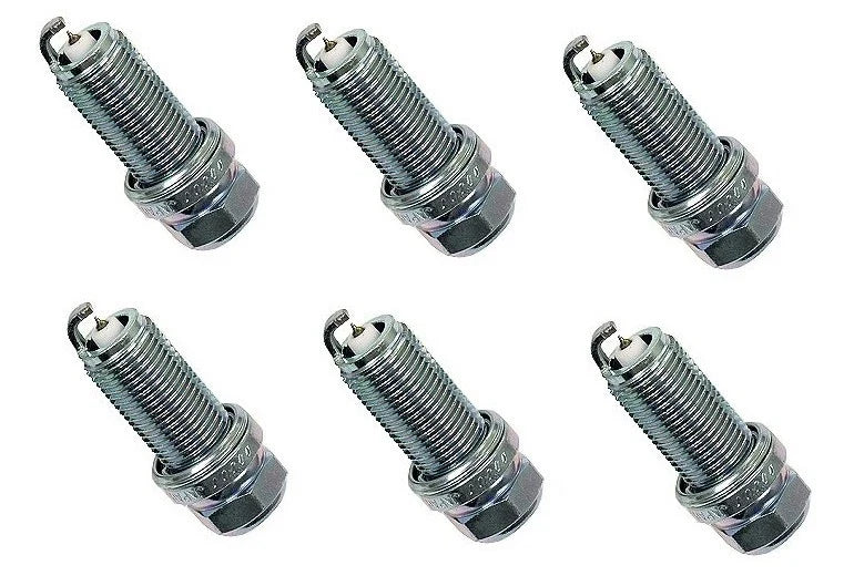 Set of 6 OEM Iridium IX Spark Plugs LFR5AIX-11 for 350Z 2003-2009