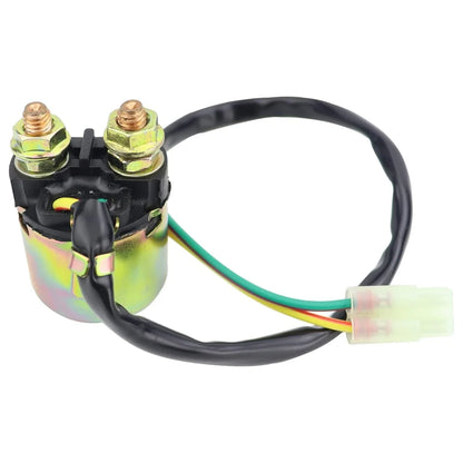 Starter Motor for Honda TRX420FE Rancher 420 (2007-2019) w/ Relay & Key