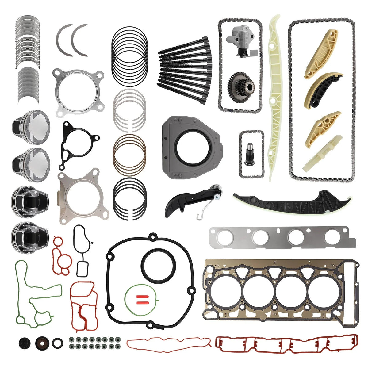 1.8T Engine Rebuild Kit for VW Seat Audi CDAA CDAB CDHA CDHB (2006–2015)
