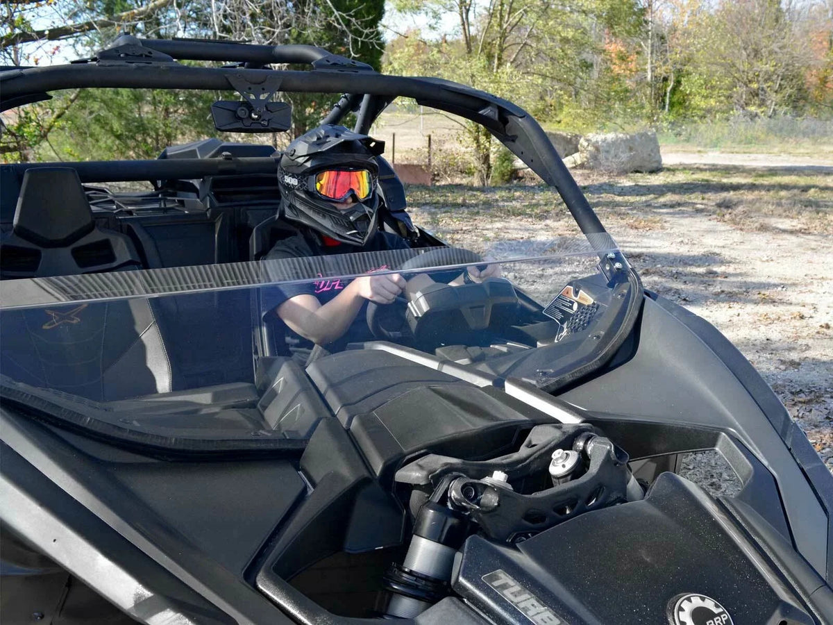 Clear Half Windshield for Maverick X3 (2017-2023) - Can-Am