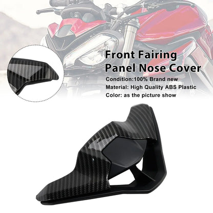 Front Nose Cover Fairing Panel in Carbon for 2023-2025 Street Triple 765 R/RS