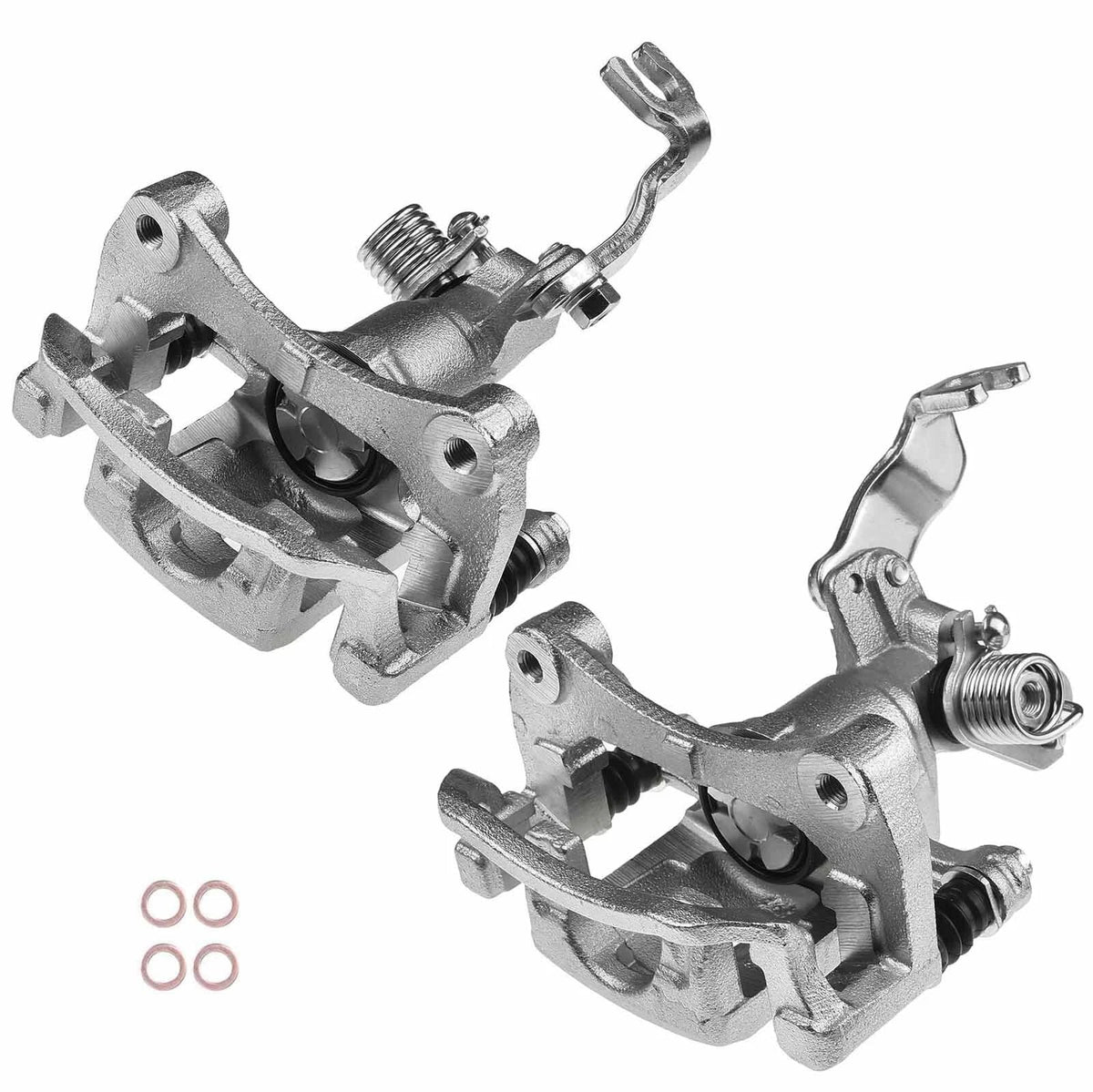 Rear Brake Caliper Assembly w/ Bracket (2X) for Nissan Sentra 2007-2012