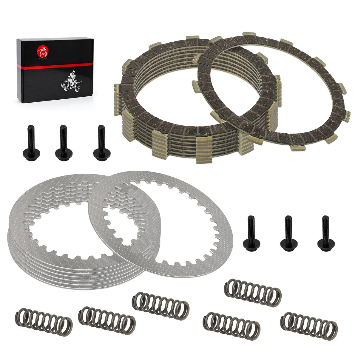 Clutch Friction & Steel Plates Kit for Yamaha YZ250 (2002–2024) #3XK-16321-00-00