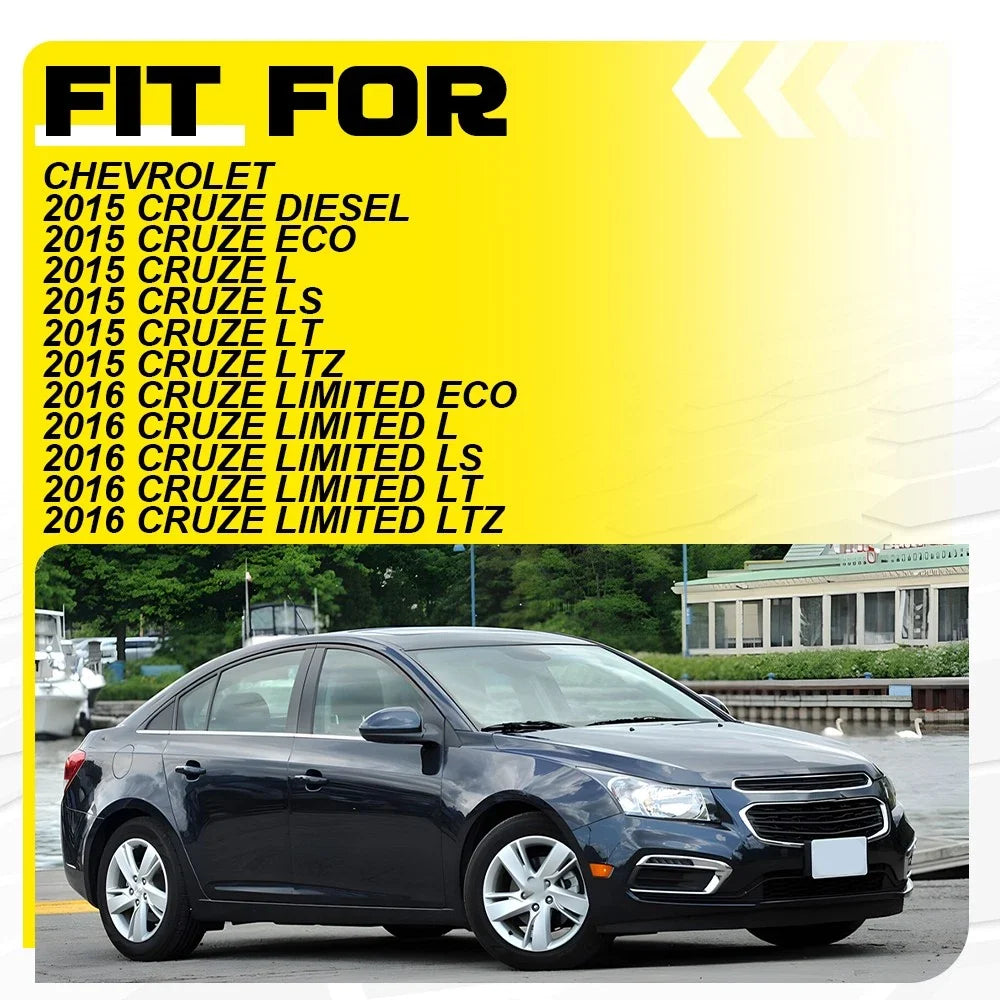Fog Light Cover Set for Chevrolet Cruze (2015–2016) 22843180, 22843181