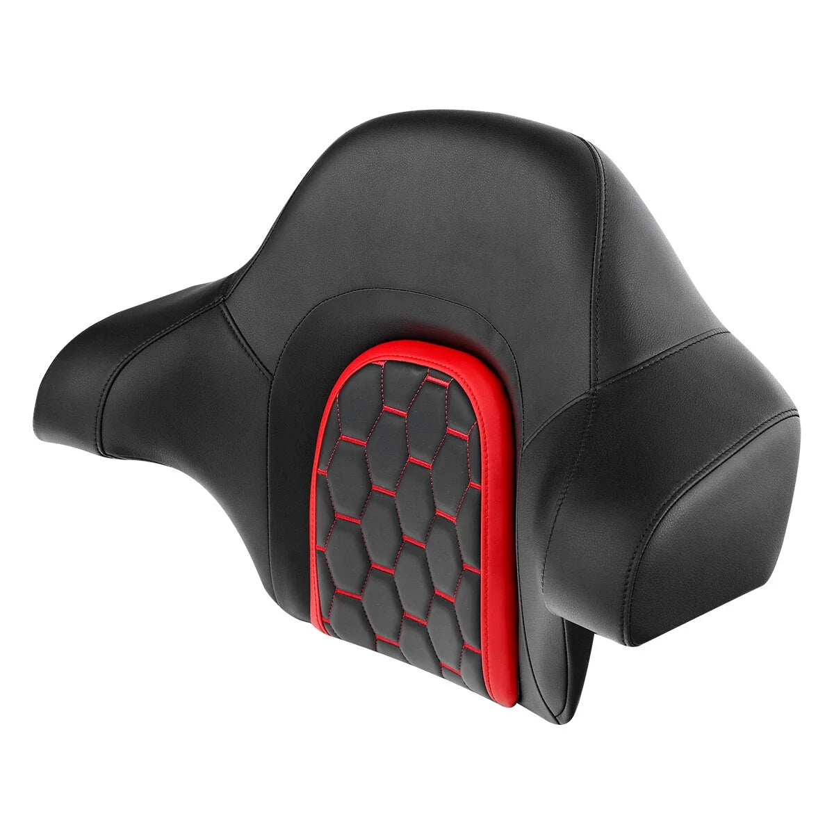 King Passenger Backrest Pad for Harley Touring Road Street Glide (2014–2025)