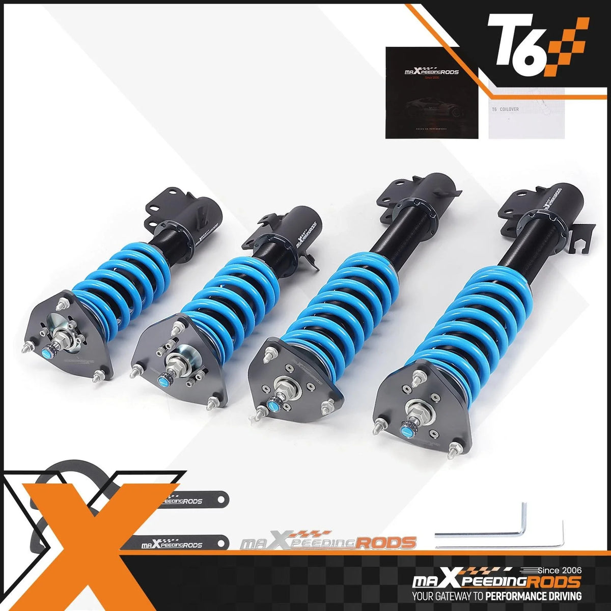 Coilover Suspension Kit for Subaru Impreza WRX GDA (2002–2007)