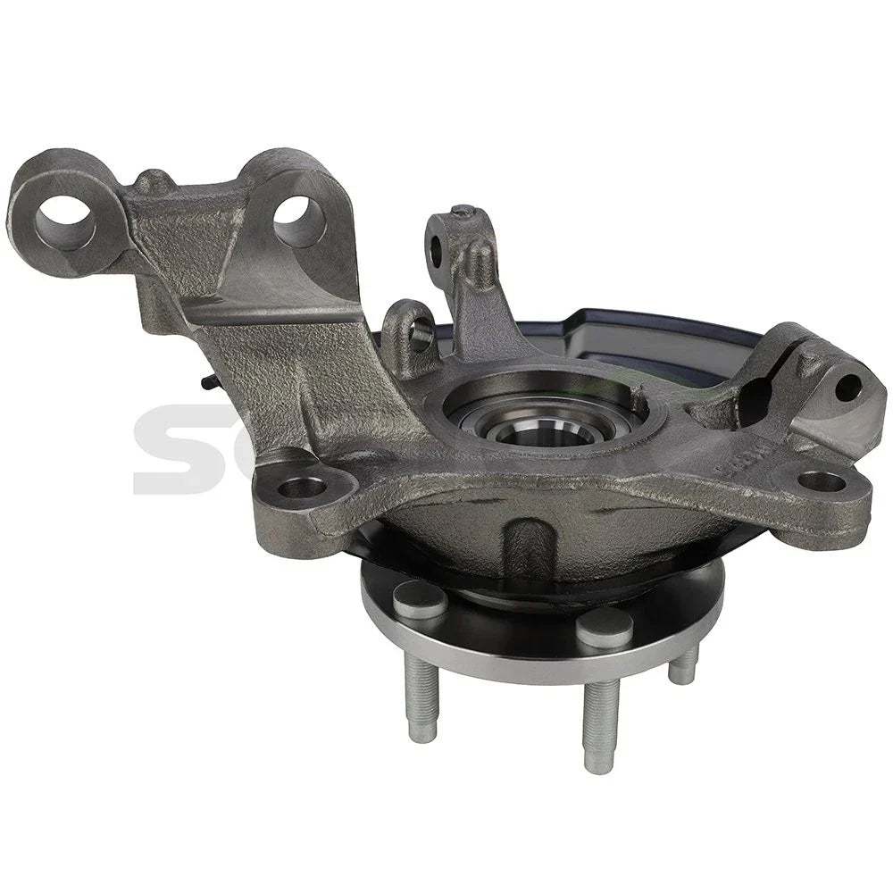 Front Wheel Hub and Bearings - 2X Knuckle Assembly for Ford Edge 2007-2010