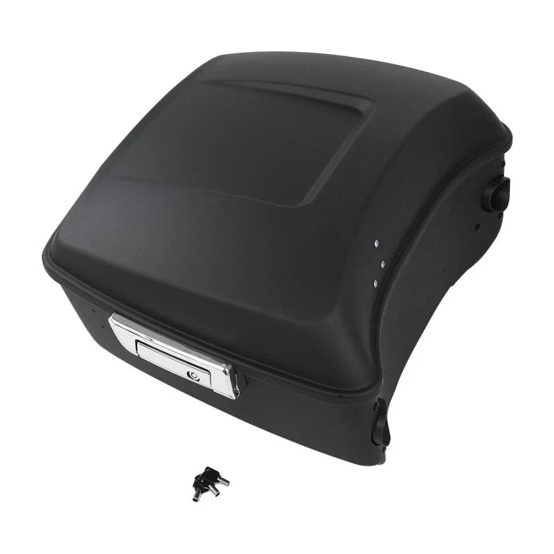 Speaker Mount Rack Trunk Pad for Harley Touring 2014-2025 - Matte Black