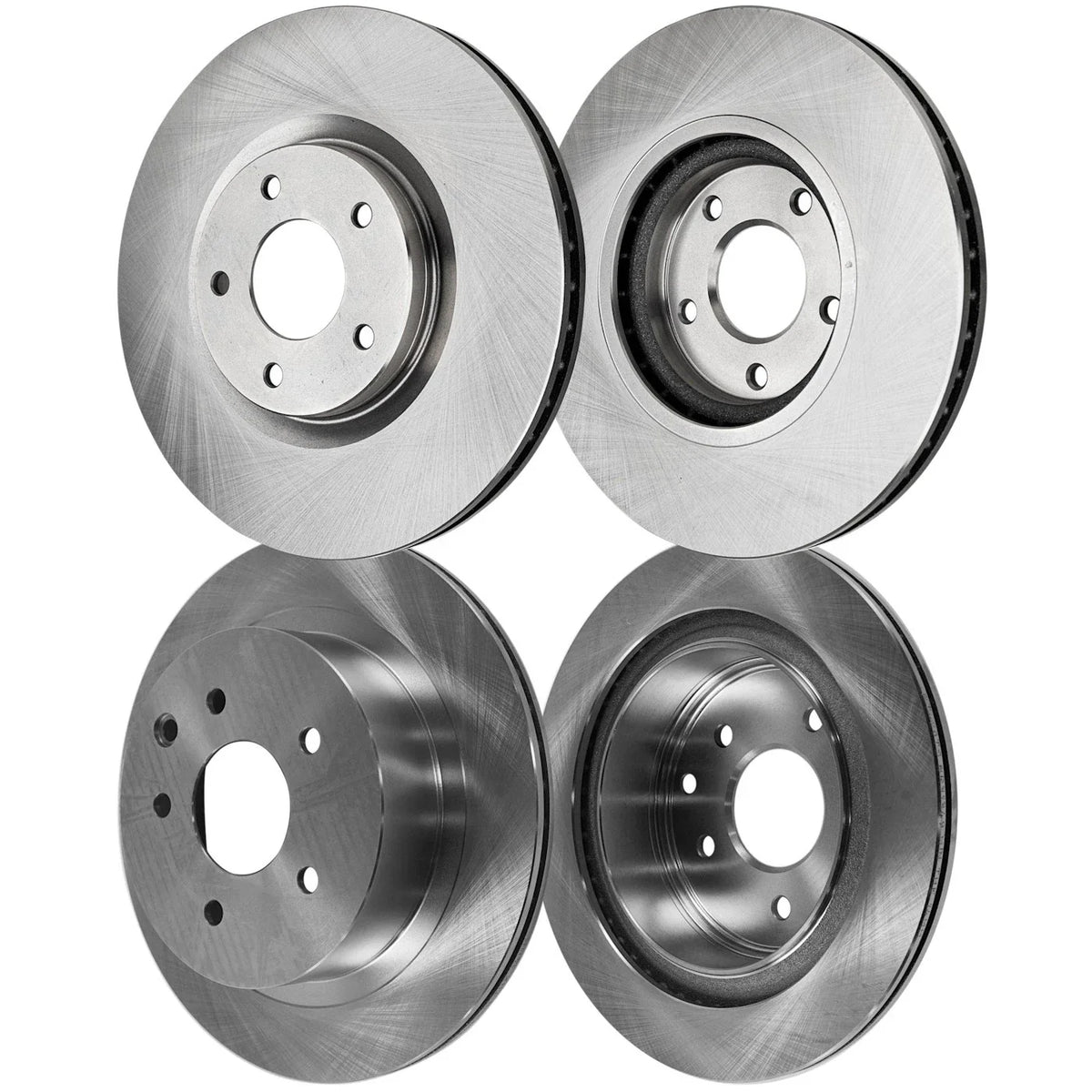 Front and Rear Disc Brake Rotors for Nissan Juke (2014–2017)
