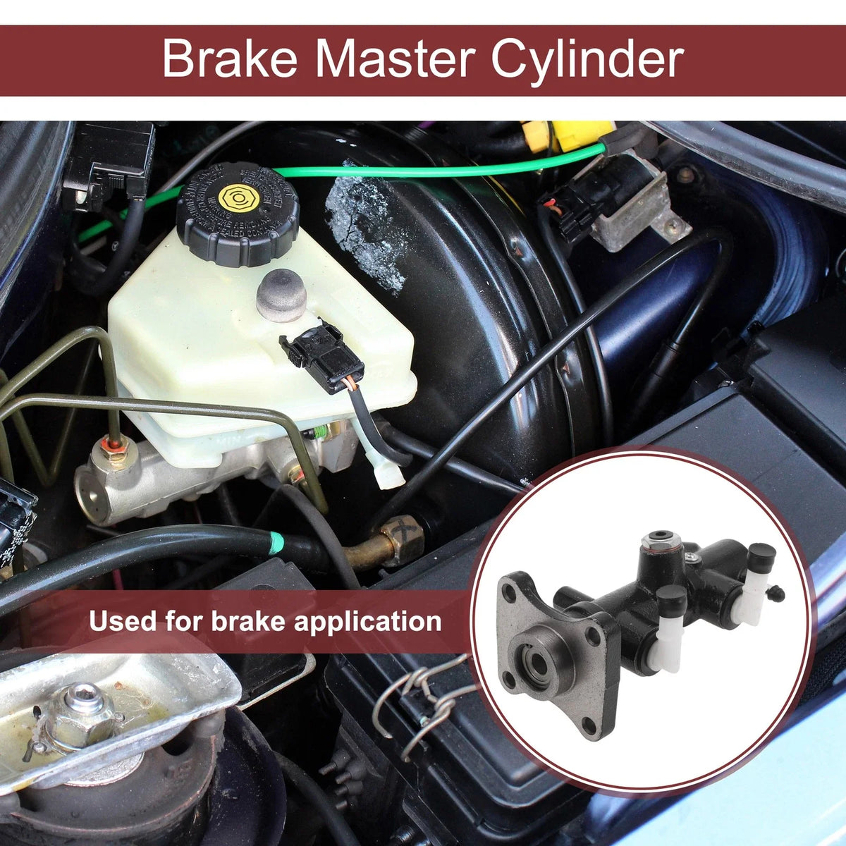 Brake Master Cylinder No.W20143400A for Mazda B2600 (1987–1993)