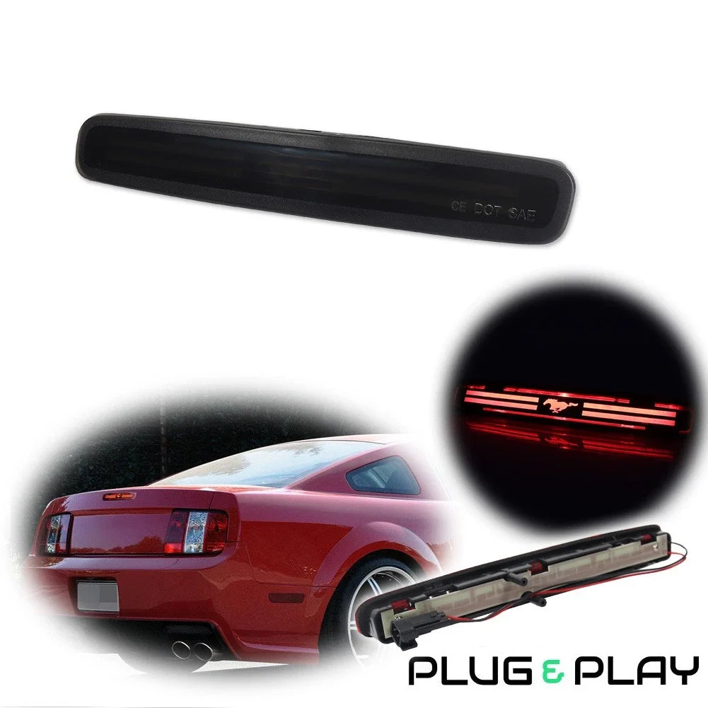 Smoked LED Third Brake Light for Ford Mustang GT (2005–2009)