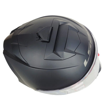 Full Face Motorcycle Helmet - Assault, XS Size in Matte Black for LS2