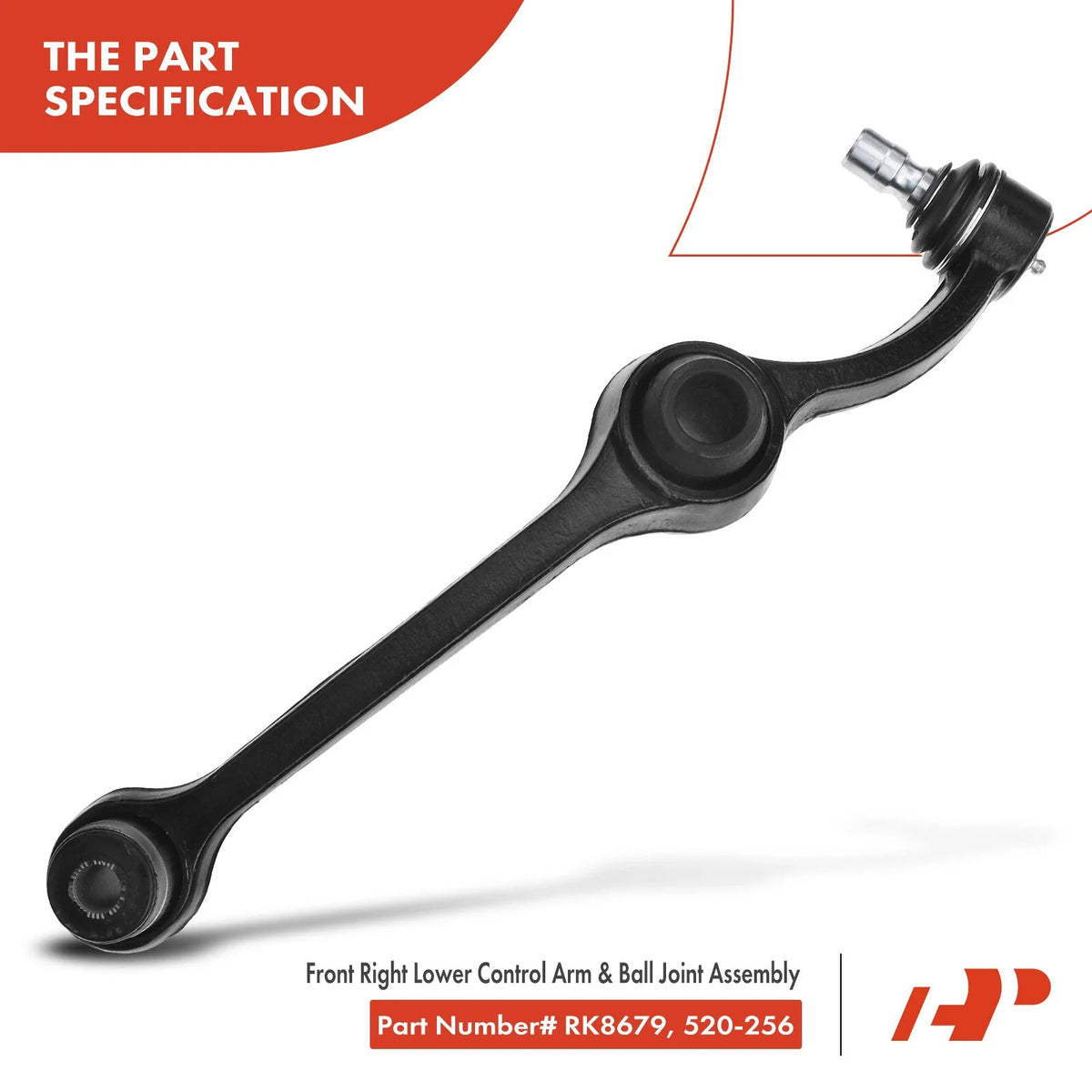 Front Right Control Arm with Ball Joint for Ford Windstar (1995-2003)