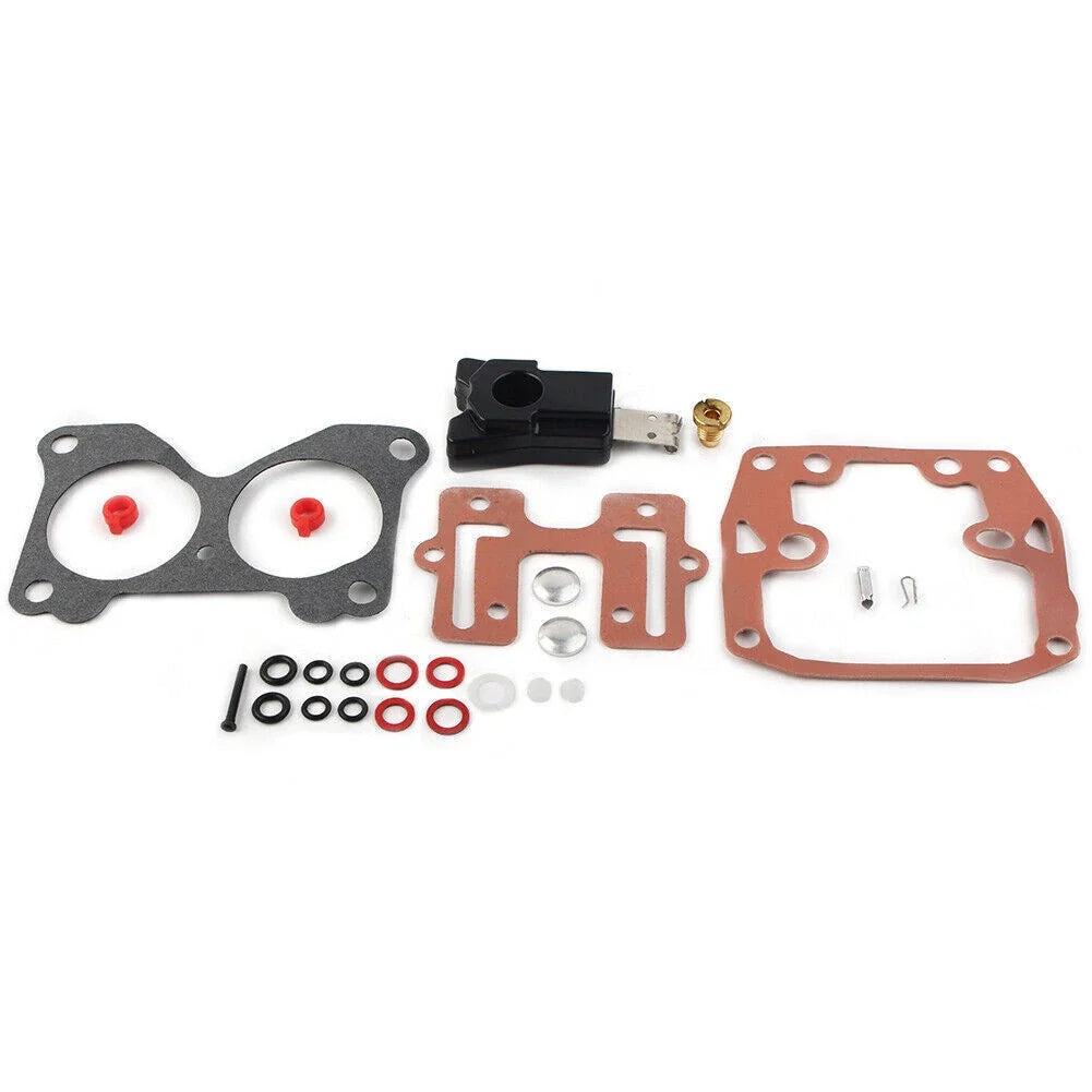 Set of 1 Carburetor Rebuild Kit for Johnson Evinrude V4 (85–140 HP)