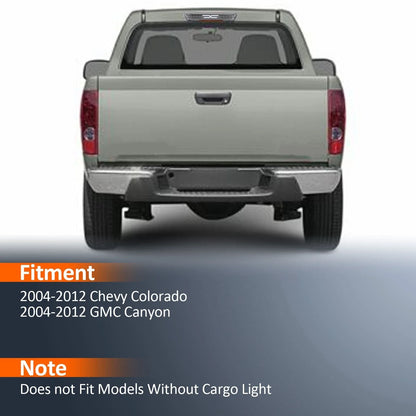 2004-2012 3rd Brake Light for Chevy Colorado GMC Canyon Black Housing