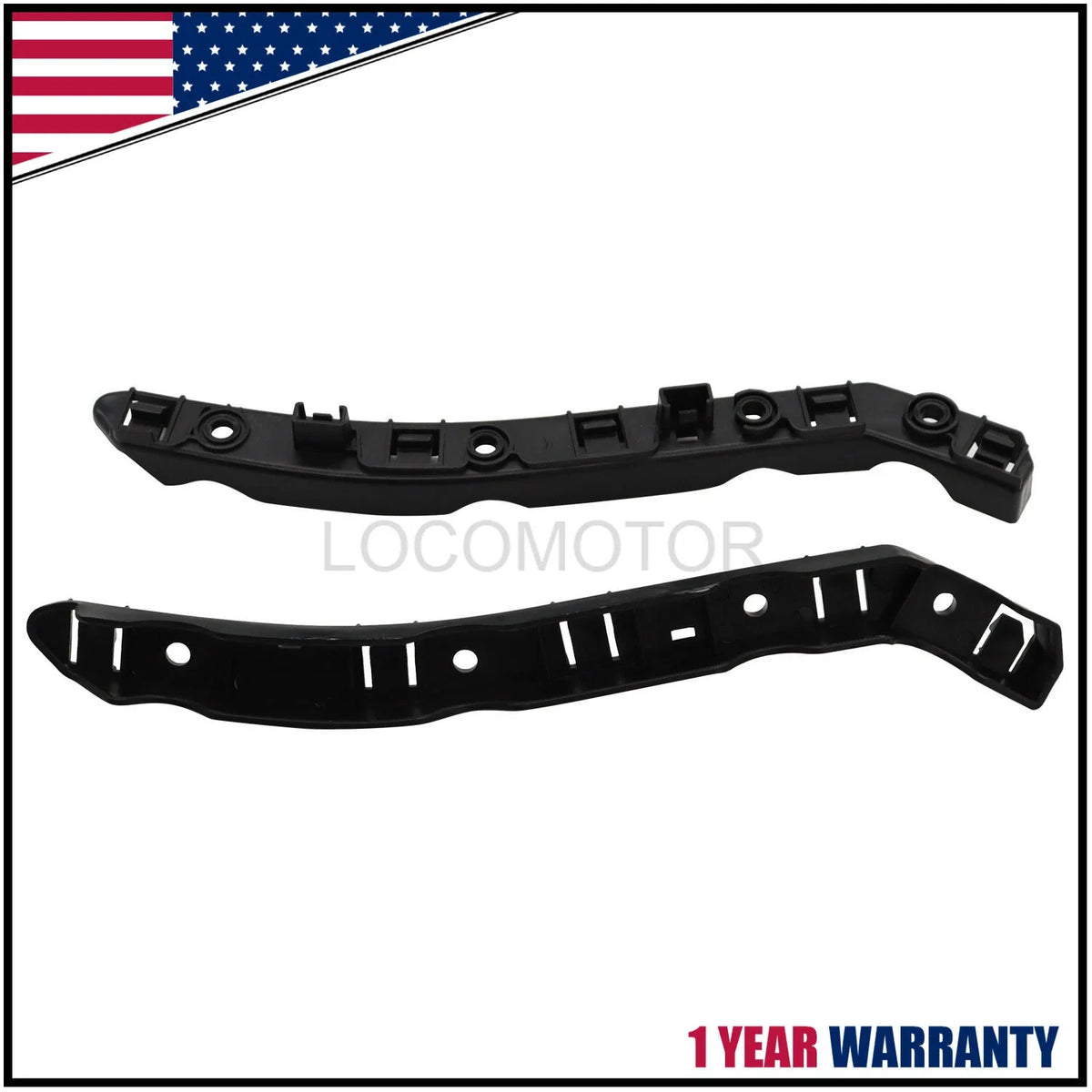 Front Bumper Bracket Set for Driver & Passenger Jeep Renegade 2015-2023