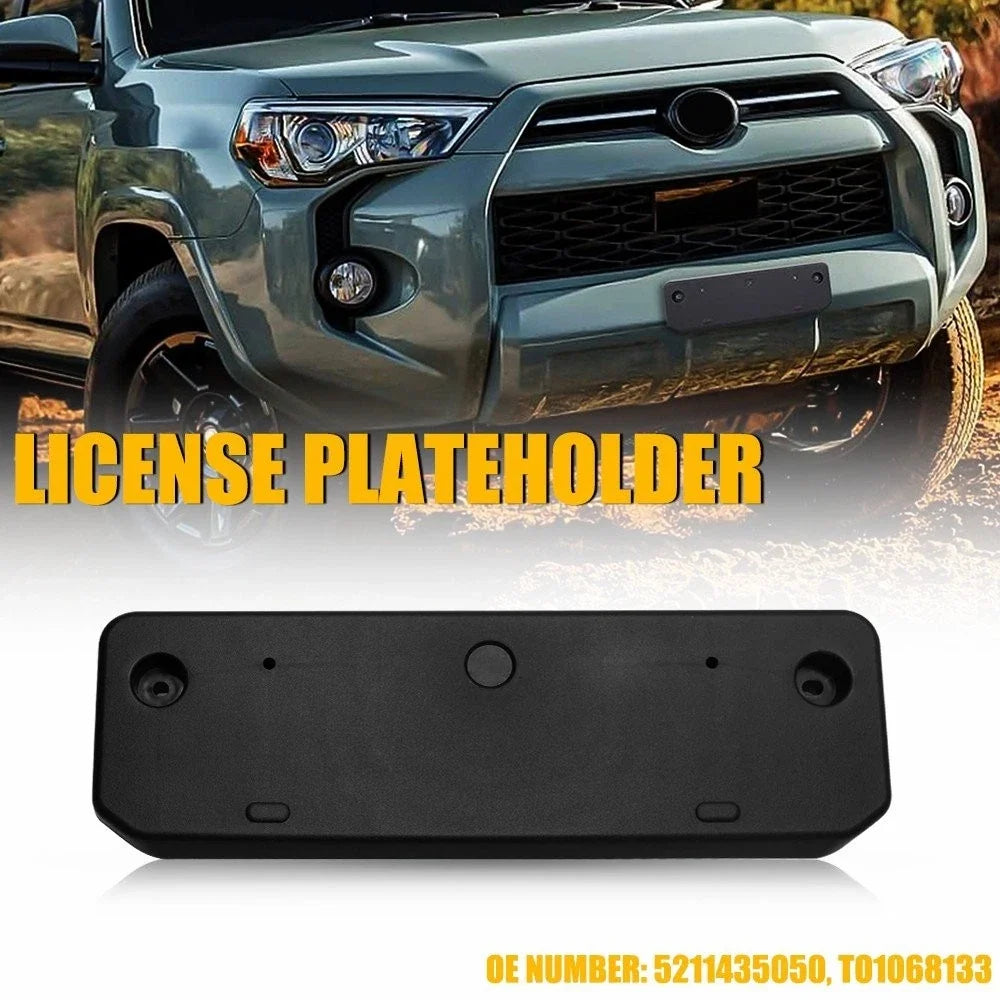 Front License Plate Tag Frame Bracket Holder for Toyota 4Runner (2014–2023)