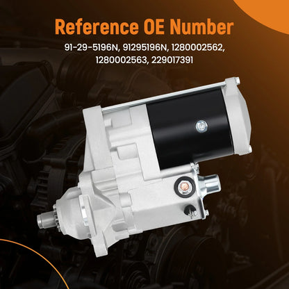 24V Starter for Case 850E 855E (Diesel, 128000-2563, 5.5kW)