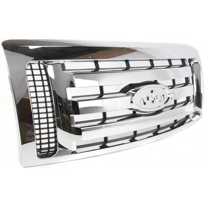 Grille Assembly for Ford F-150 (2009–2012) XLT Chrome Black