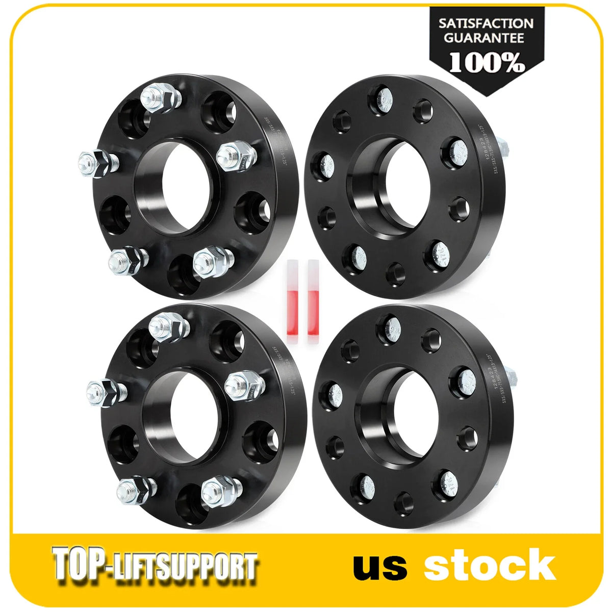 Set of 4 Wheel Spacers for Jeep Wrangler (2018–2024)
