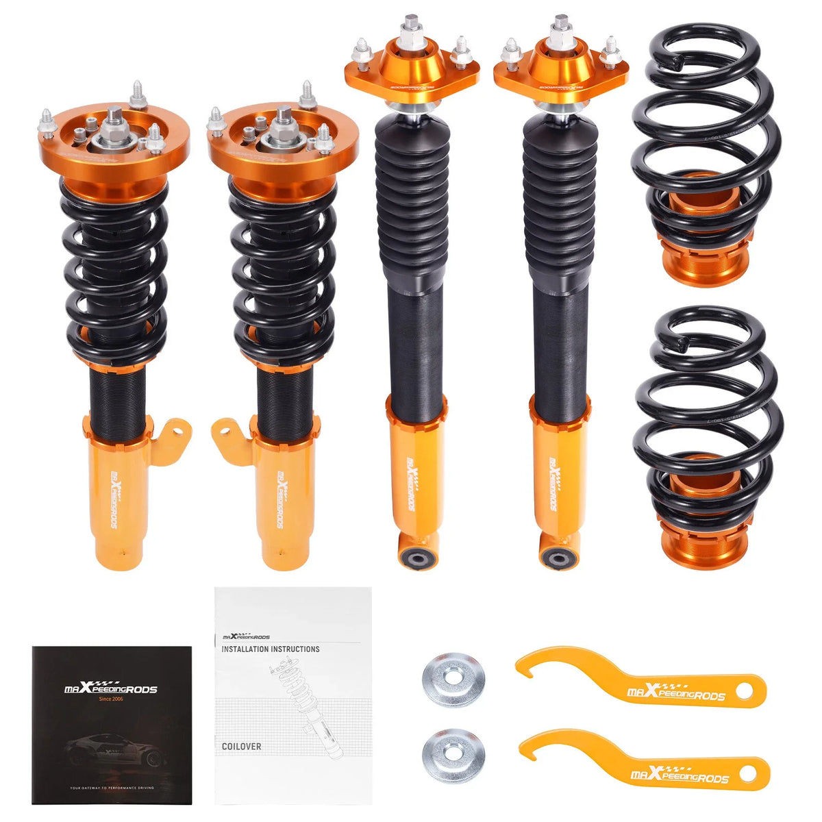 Coilover Struts Shocks Kit for BMW E46 3 Series (1998–2006)