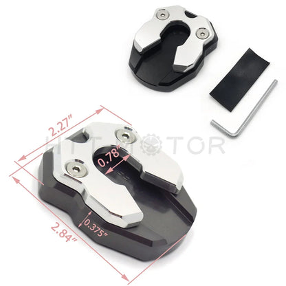 CNC Sidestand Foot Plate Kickstand Pad for Yamaha Nmax155 (2015–2023)