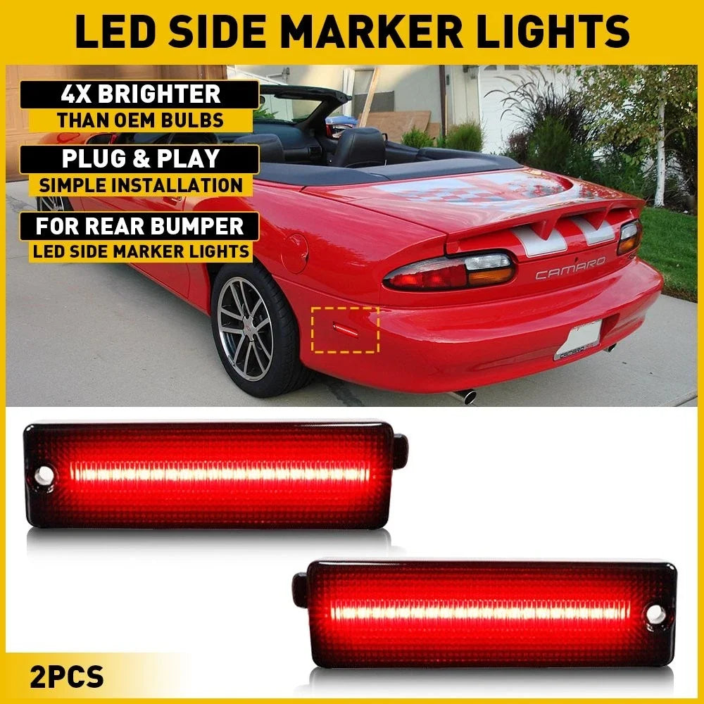 LED Rear/Front Bumper Marker Lights for Ford Mustang (H)