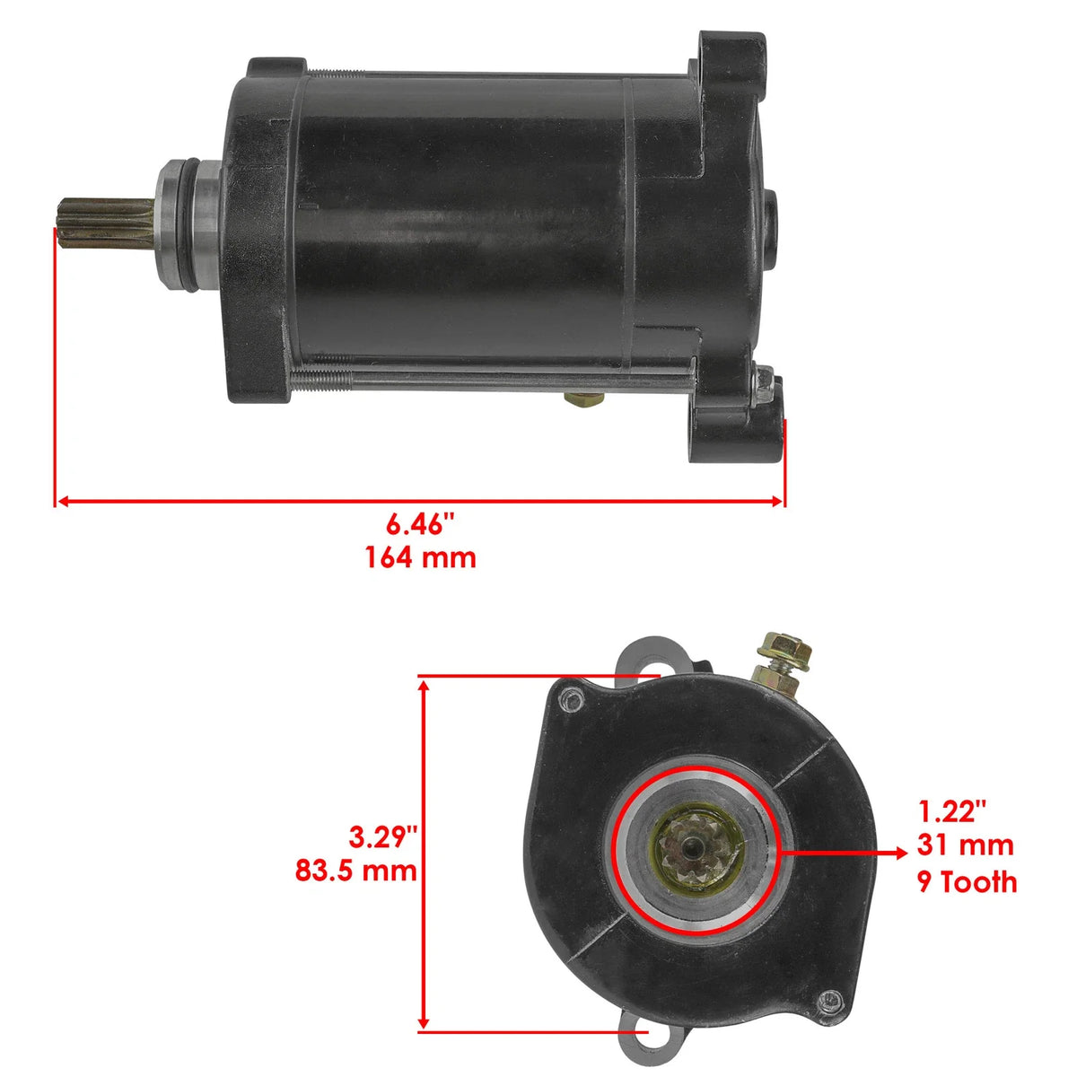 Starter & Drive Assembly for Yamaha Wave Blaster 700 (1993-1996)