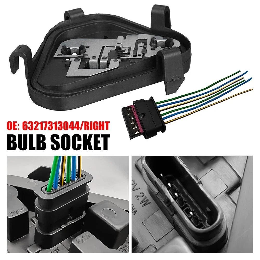Passenger Right Bulb Socket Tail Light for BMW 320i 328i 335i (2012–2015)