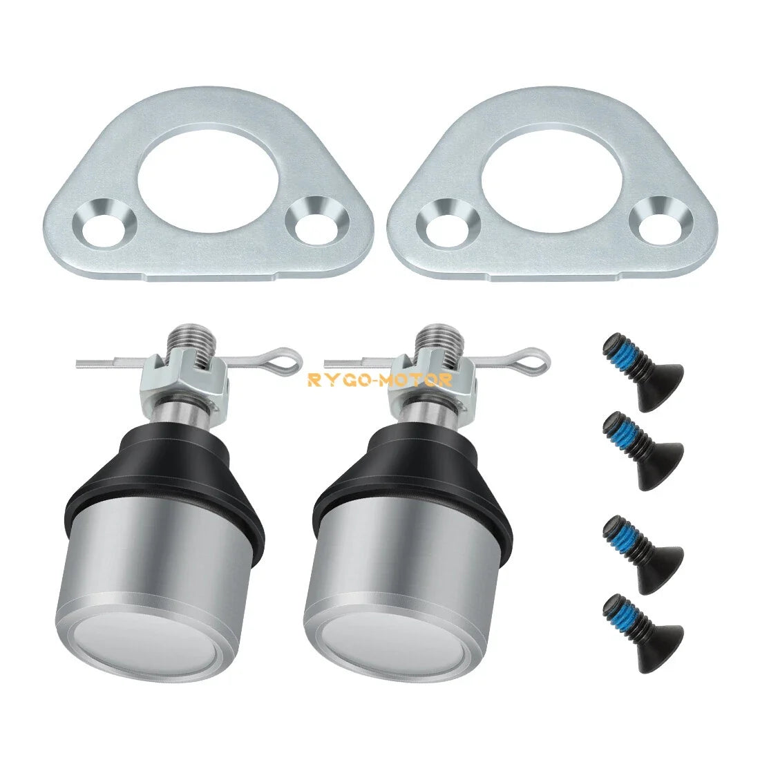 2X Ball Joint & Bracket Kit for Polaris Big Boss 250 300 350 400 500 (1989–1999)