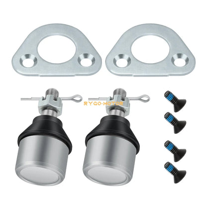 2X Ball Joint & Bracket Kit for Polaris Big Boss 250 300 350 400 500 (1989–1999)