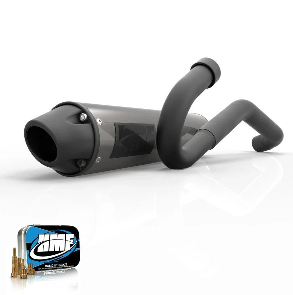 HMF Blackout Full Exhaust + Jet Kit for Honda TRX 400EX (1999–2015)