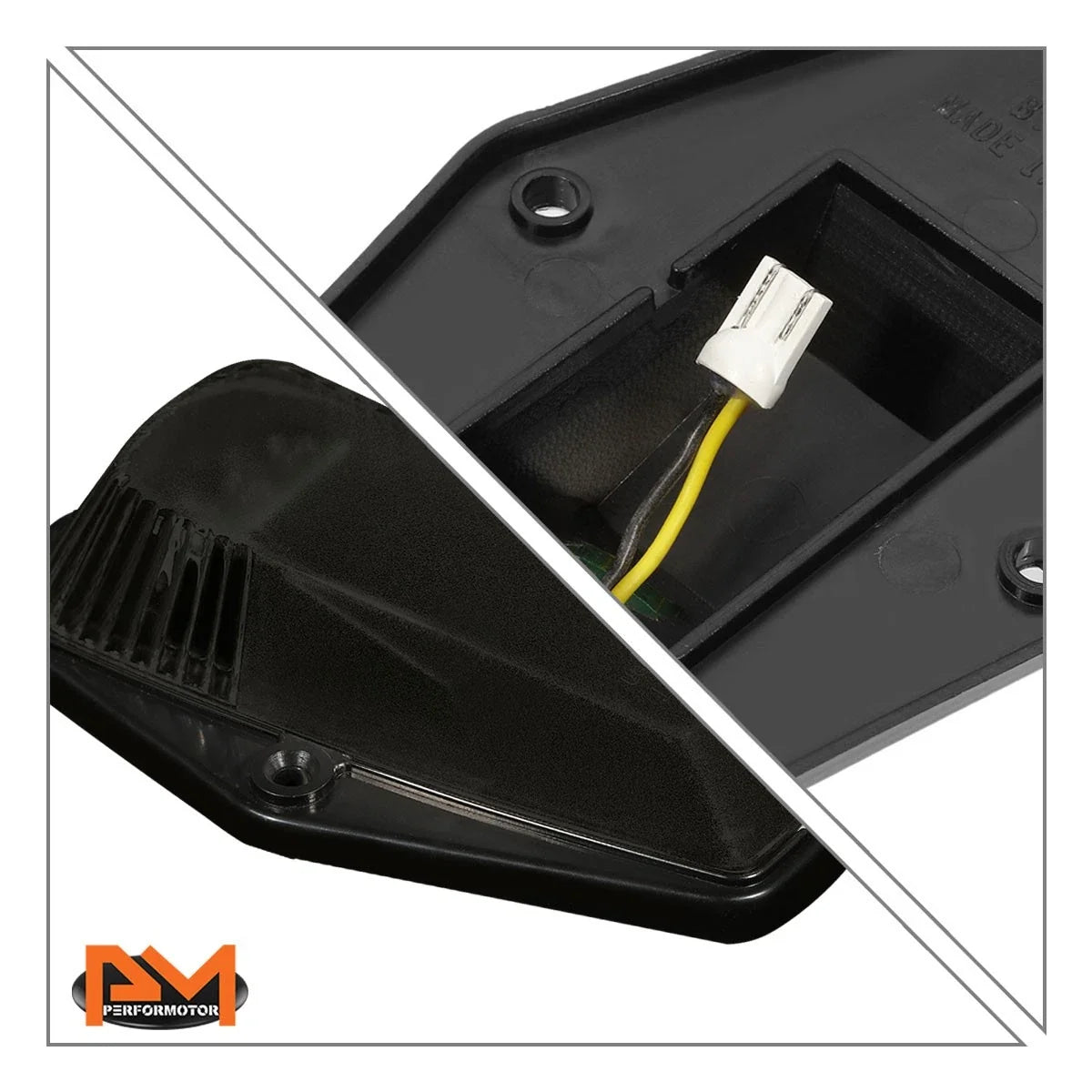 5Pcs Smoked Yellow LED Cab Roof Running Lights for F-Series 1980-1996