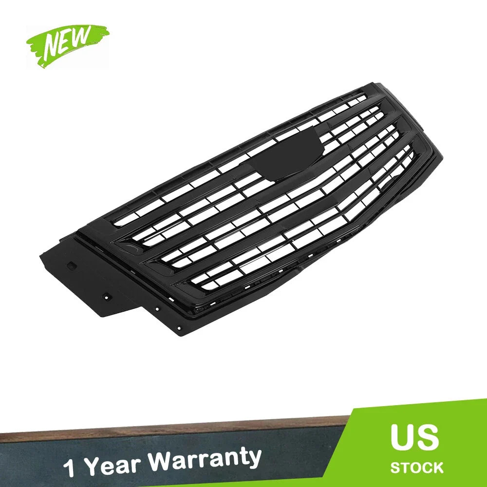 Gloss Black Front Upper Bumper Grille for Cadillac Escalade (2015–2020)