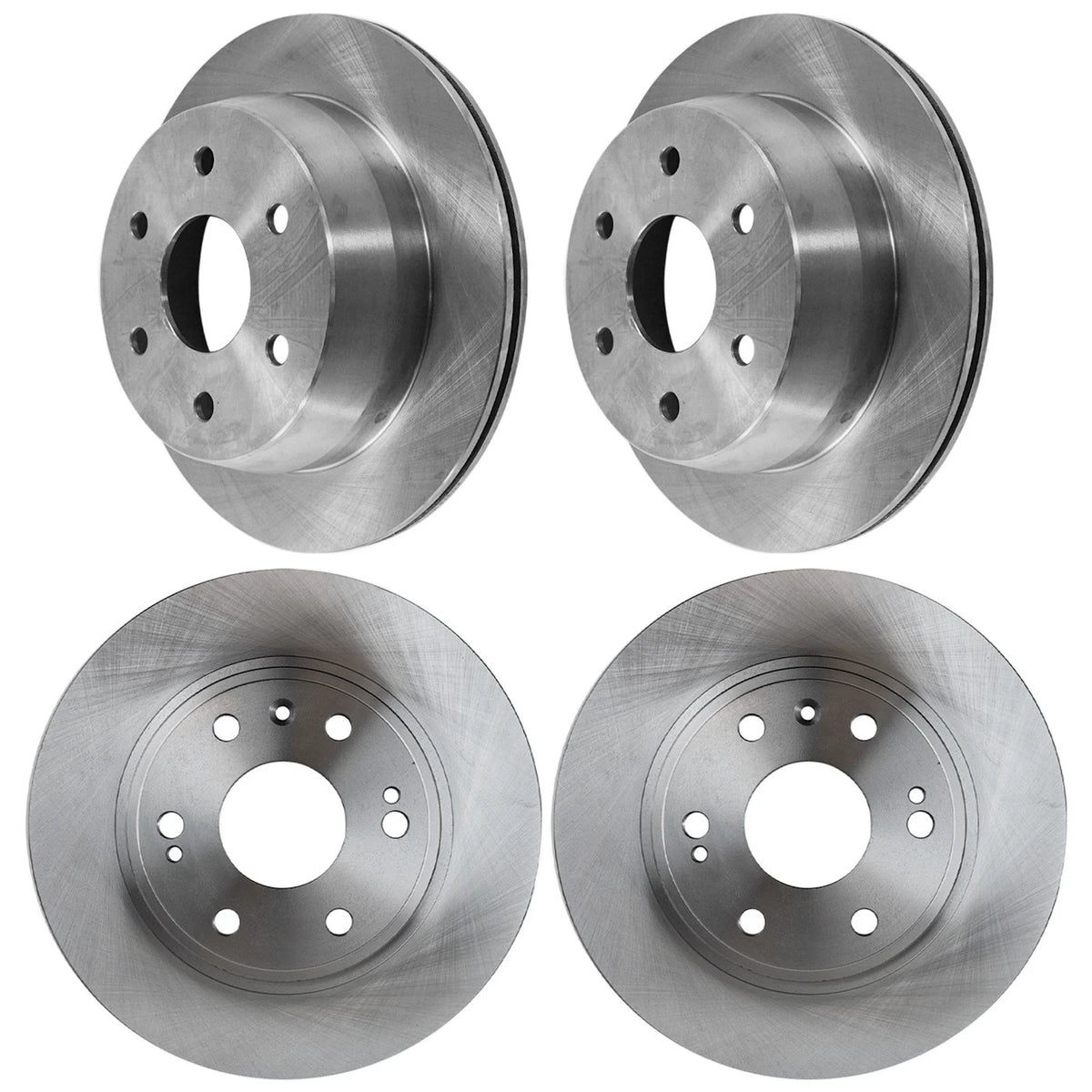 Front & Rear Brake Disc Rotors for GMC Sierra 1500 Classic (2007)