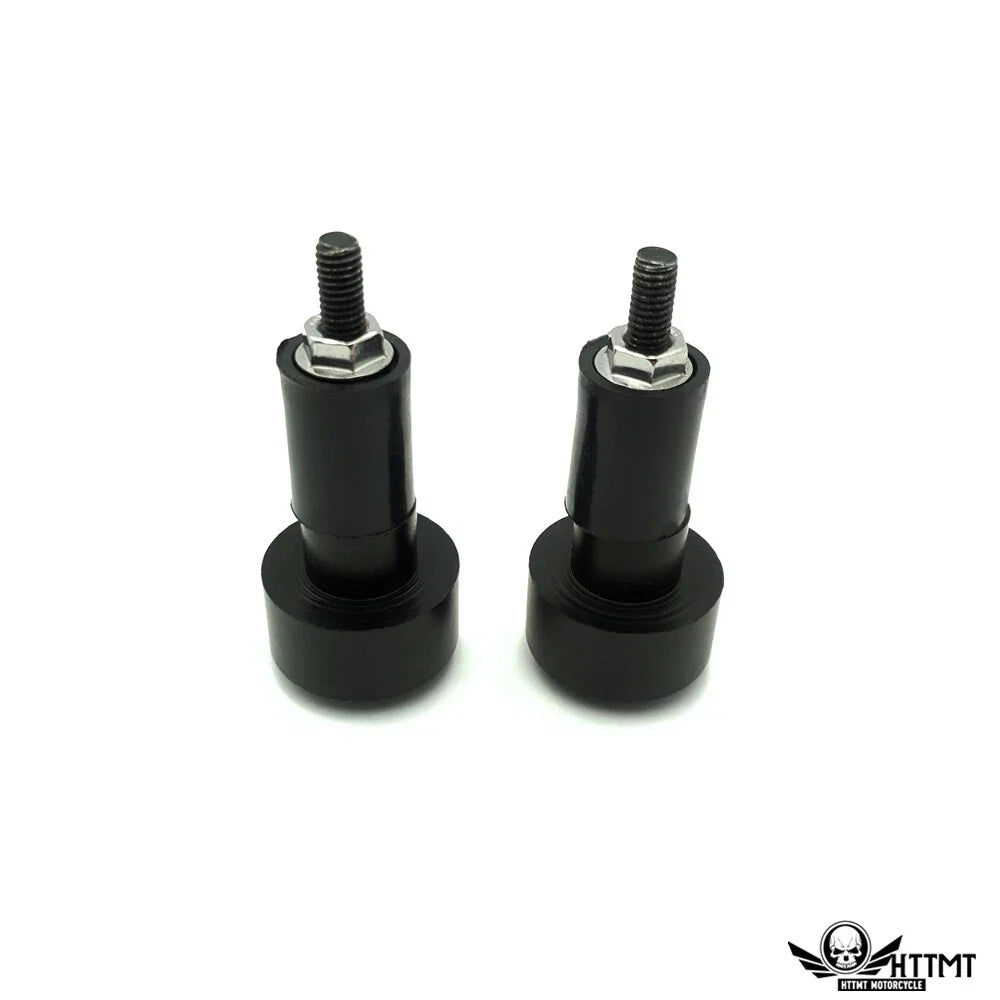 2X Motorcycle Handle Bar End Caps - 22 mm