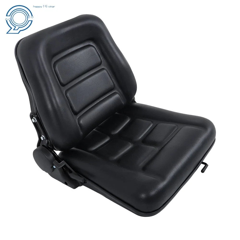 Folding Suspension Seat for Forklift Tractor (Adjustable Backrest)