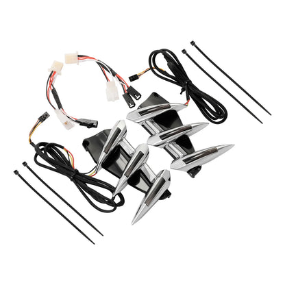 Front Fender Trims Indicator Lights for Honda Goldwing 1800 (2001–2017) F6B (2013–2017)