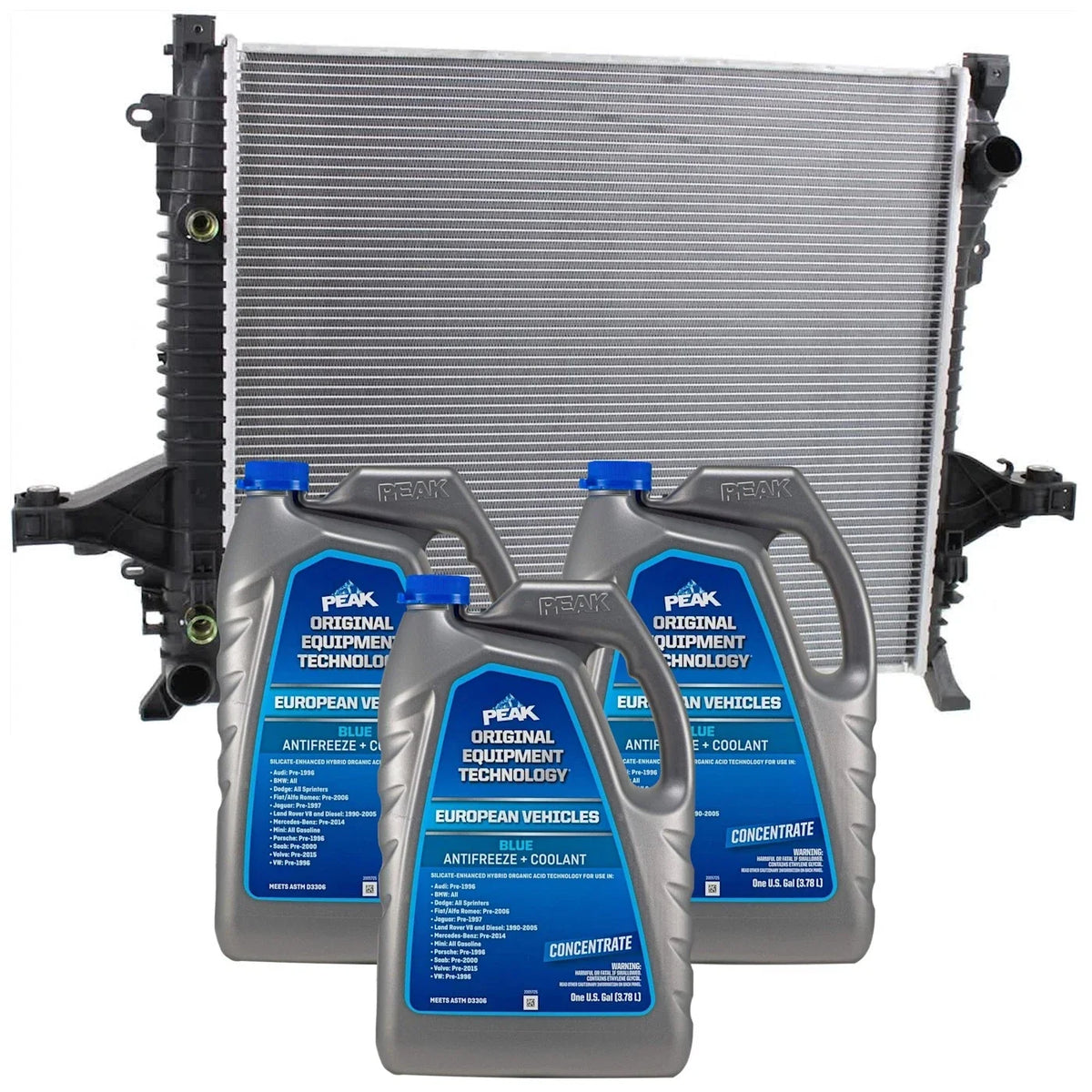 Set of 2 Radiators for Volvo XC90 (2003–2011)
