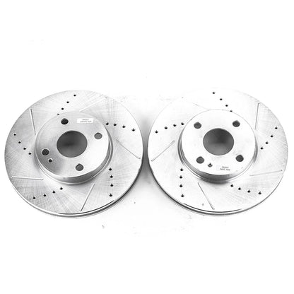 2X Brake Discs for Toyota Yaris iA (2016)