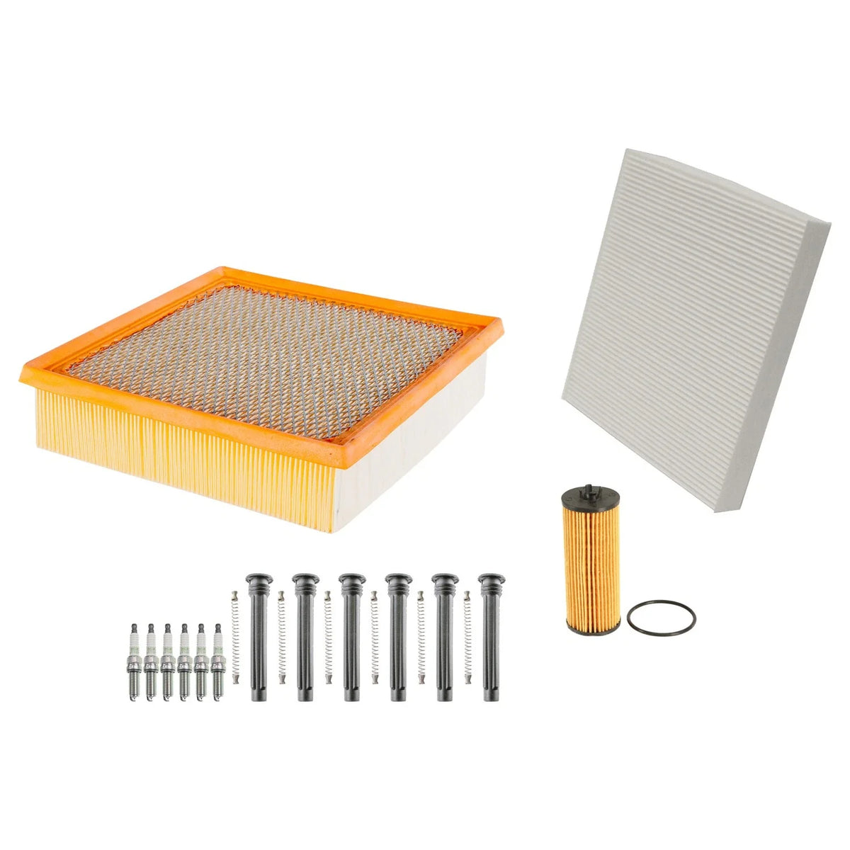 Denso Tune Up Kit & NGK 6 Spark Plugs for Durango Grand Cherokee (2011–2023)