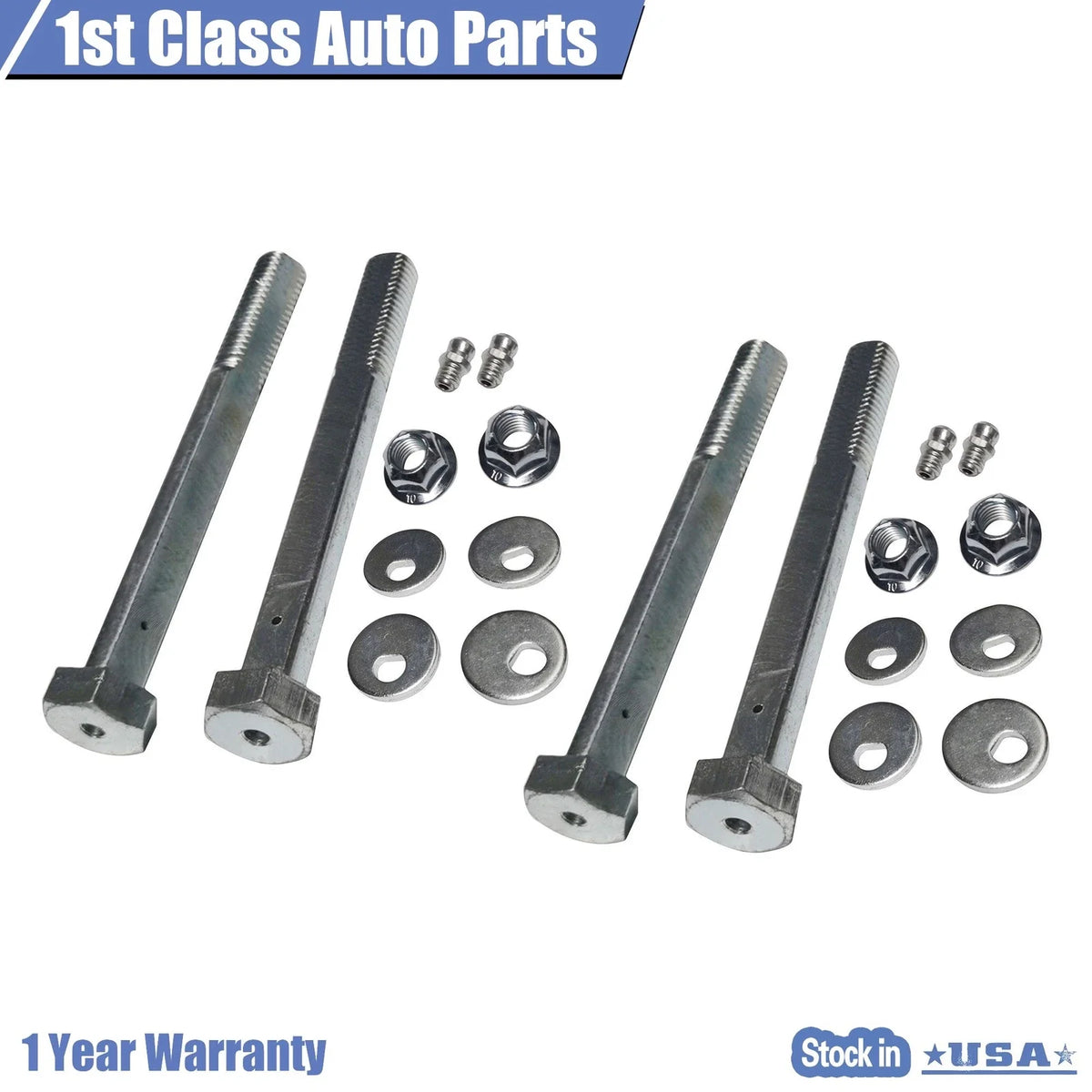 2X Front Camber & Alignment Kit for Nissan Pathfinder Infiniti (2004–2013)