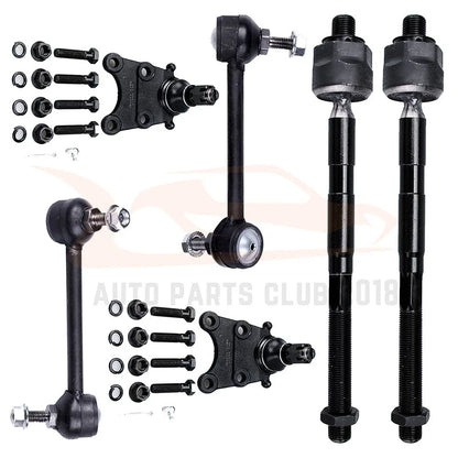Front Lower Ball Joint and Tie Rod Set 6X for Chevrolet Colorado 2006-2012