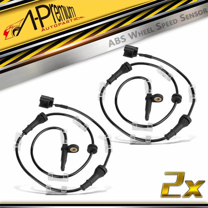 2X Front ABS Wheel Speed Sensor for Nissan Murano (2009–2014)
